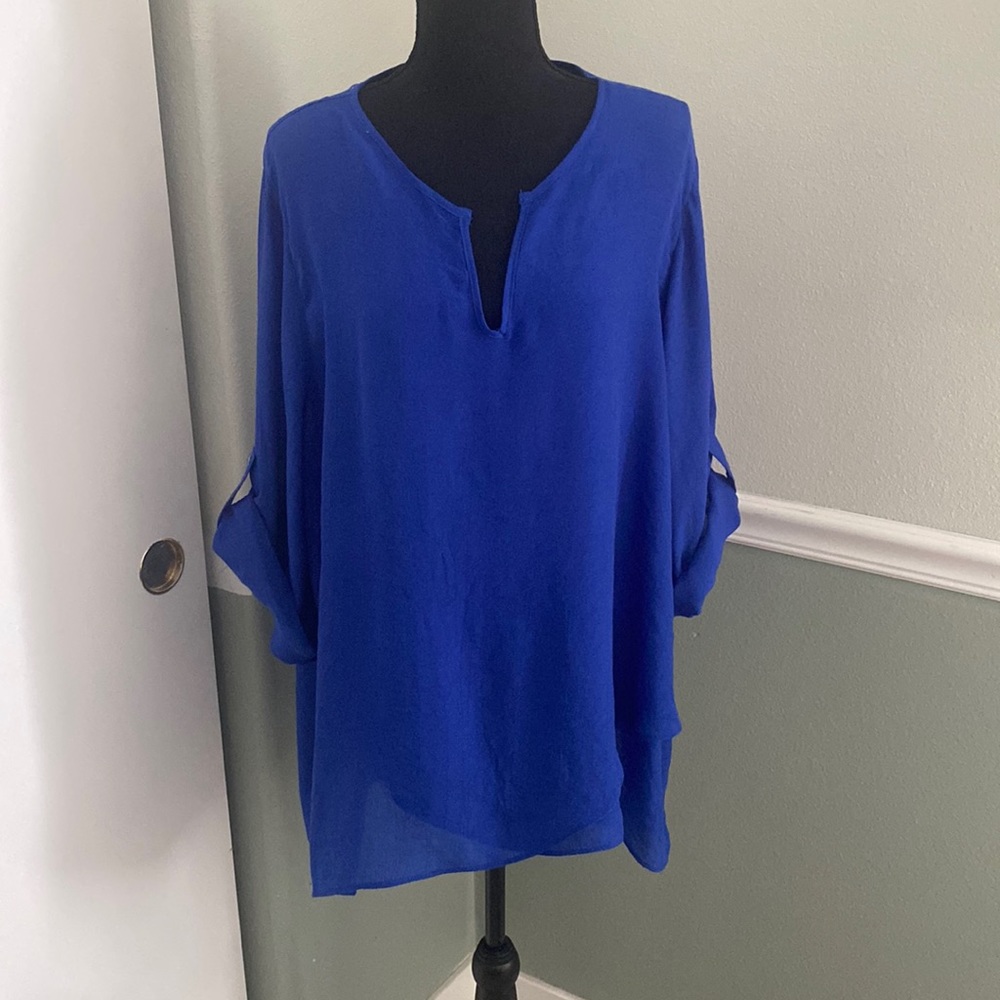 XXL Blue Top
